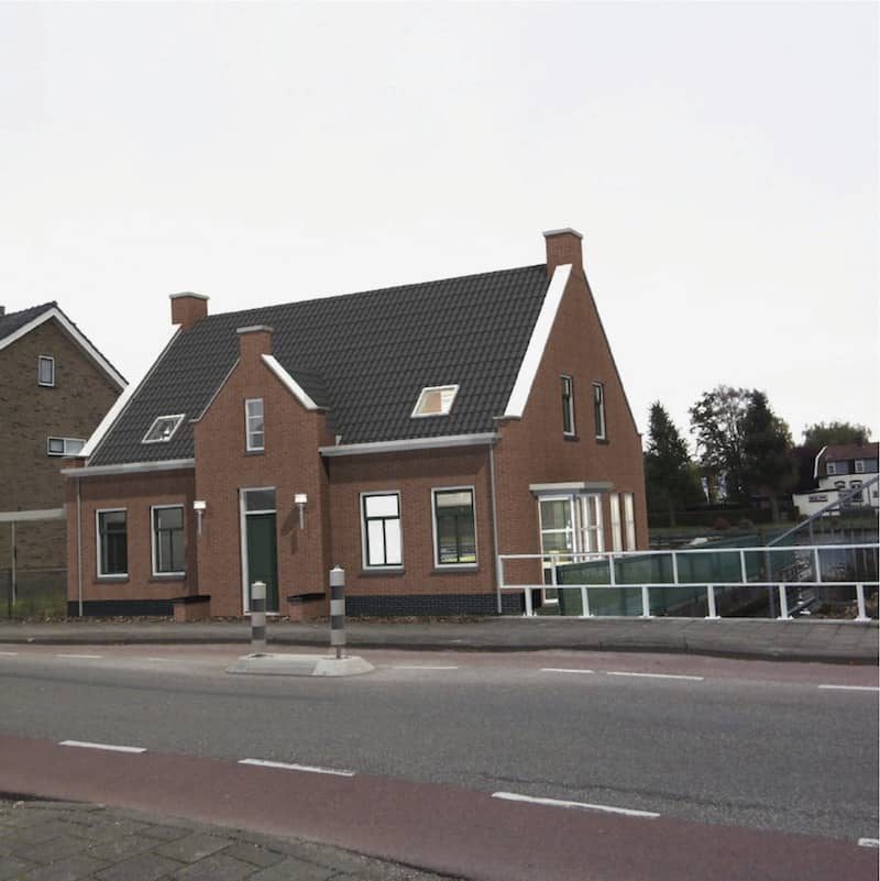 Stramien-woonhuis Koudekerk nieuw Dorpsstraat